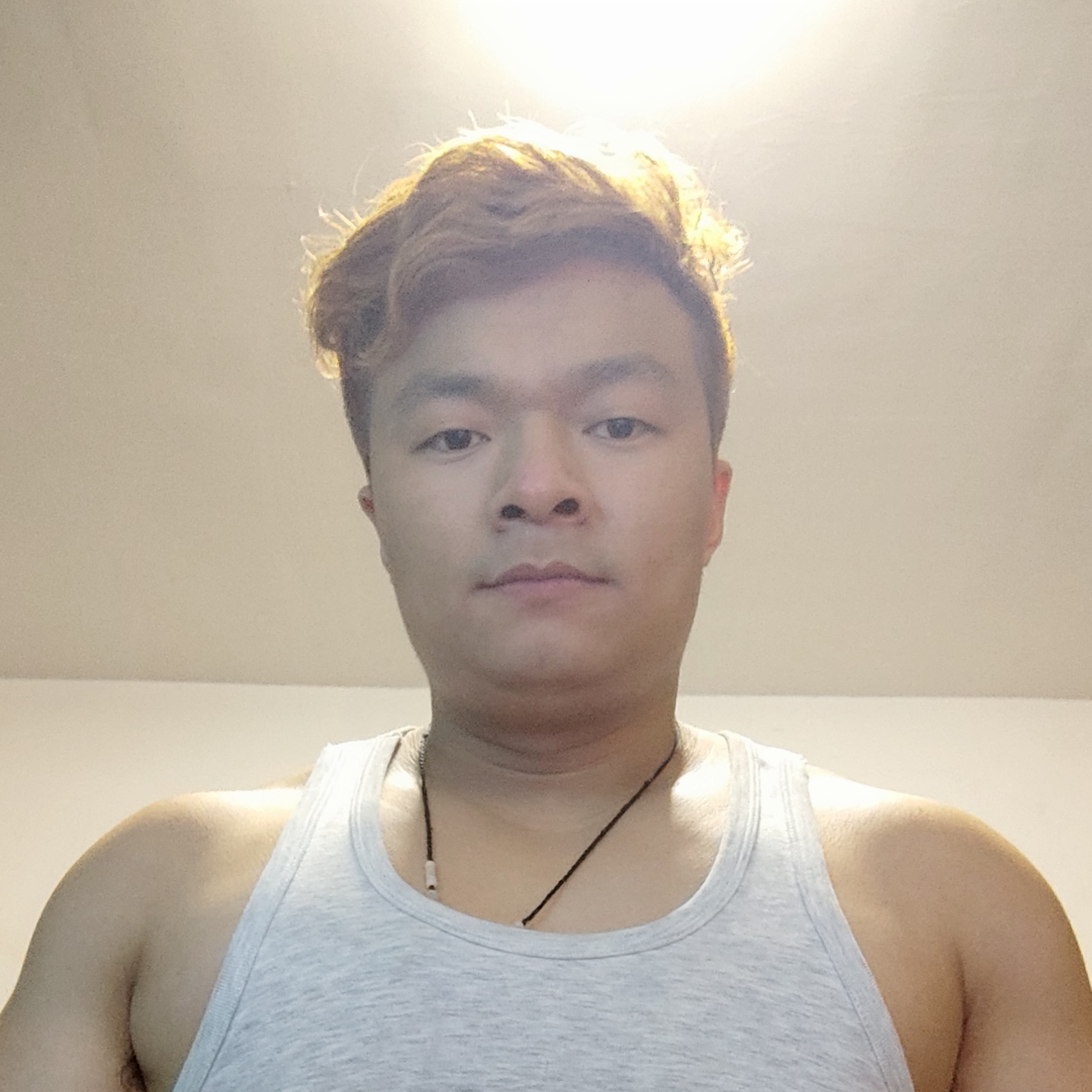 乌冬面认真的照片