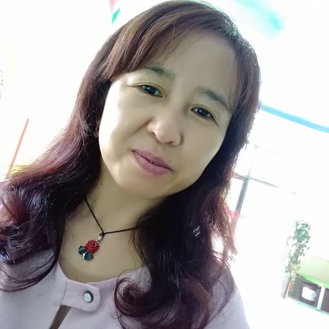 老师说开心的照片