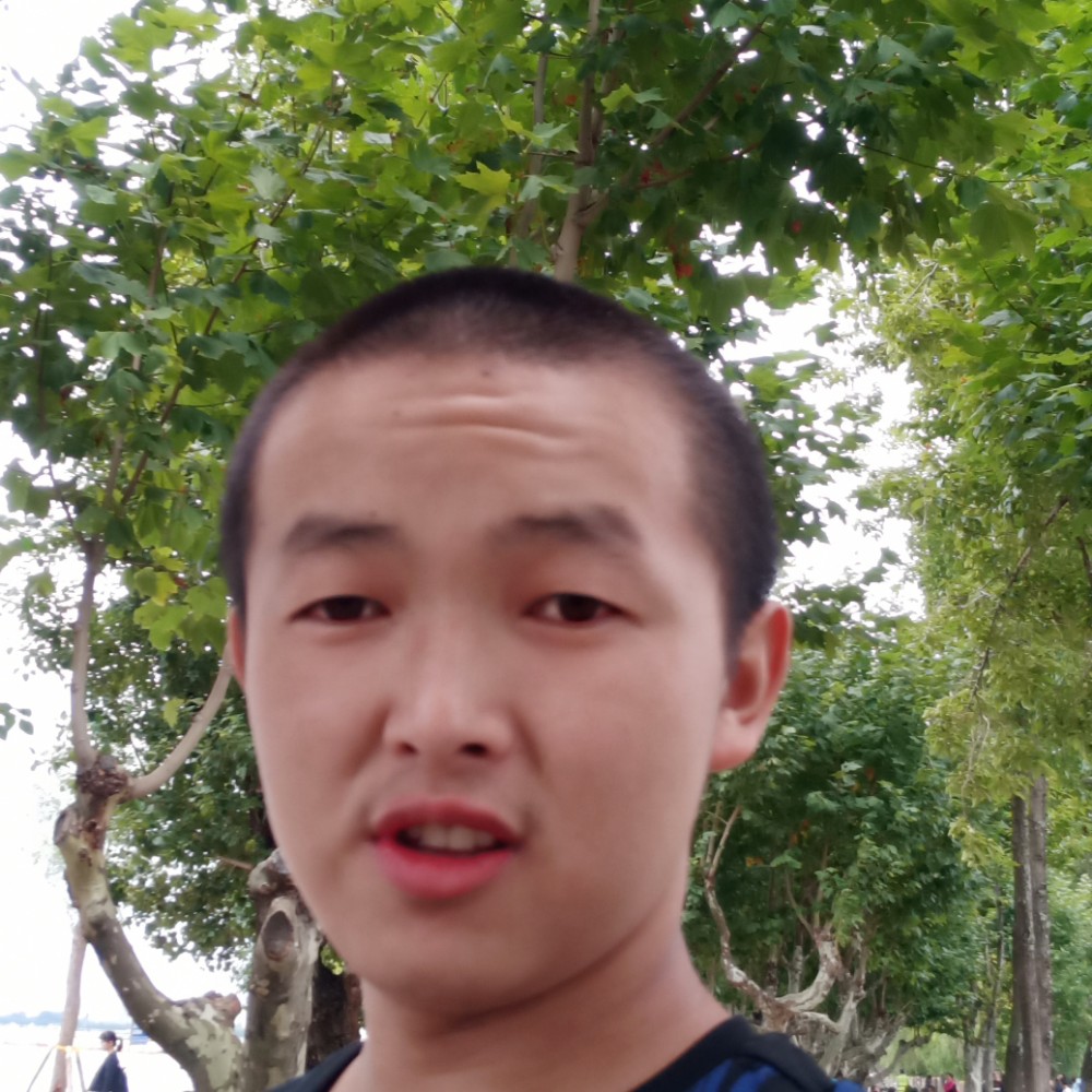 星月凝眸认真的照片