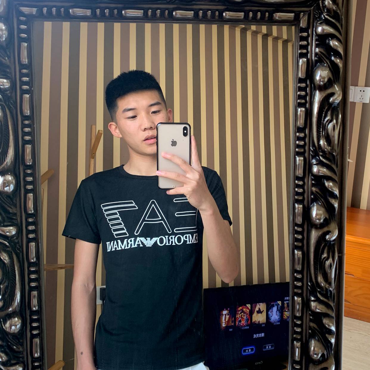 保持微笑～的照片