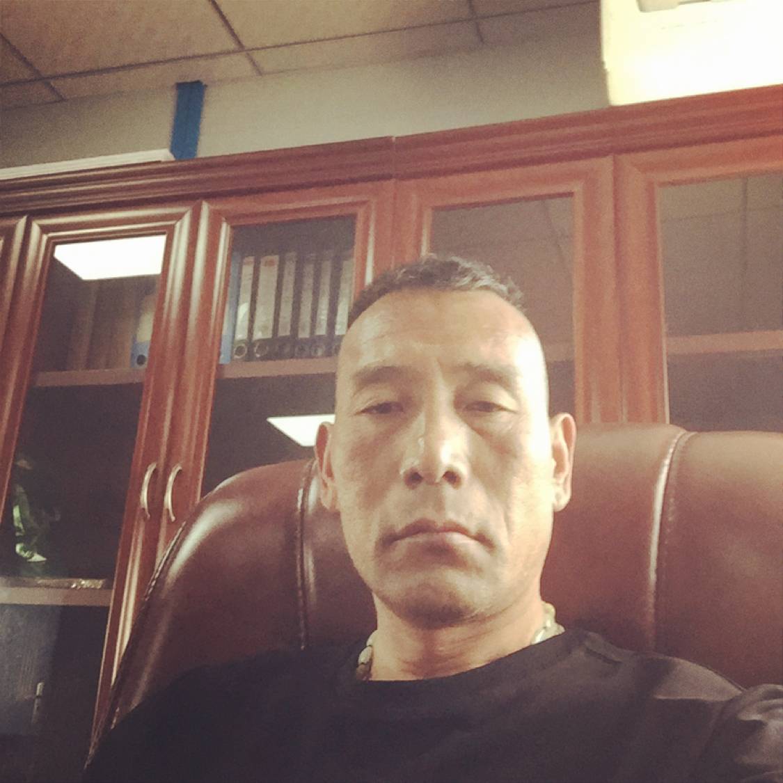 孤独的习武之人的照片
