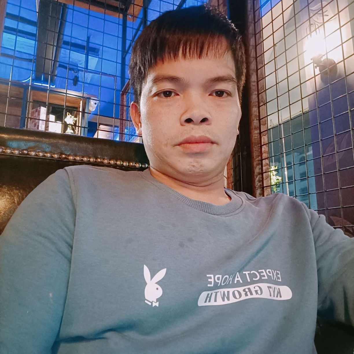 风趣给蓝天的照片