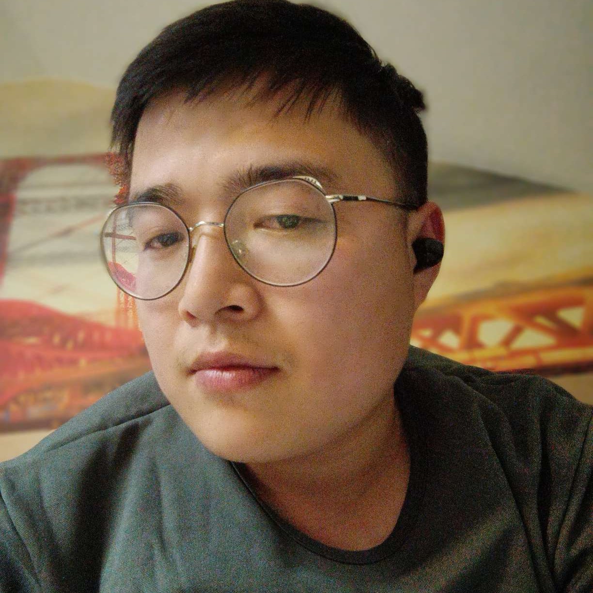 恬静邂逅龙猫的照片