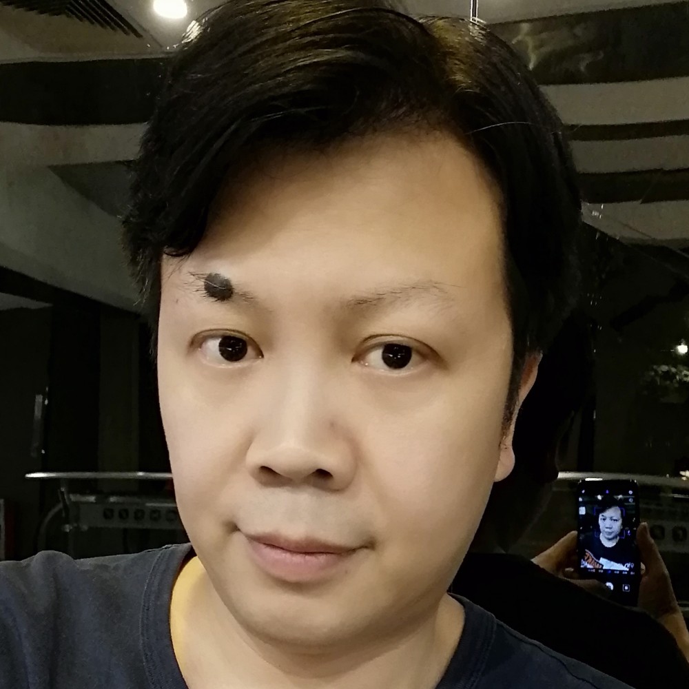 流影改变潇洒的照片