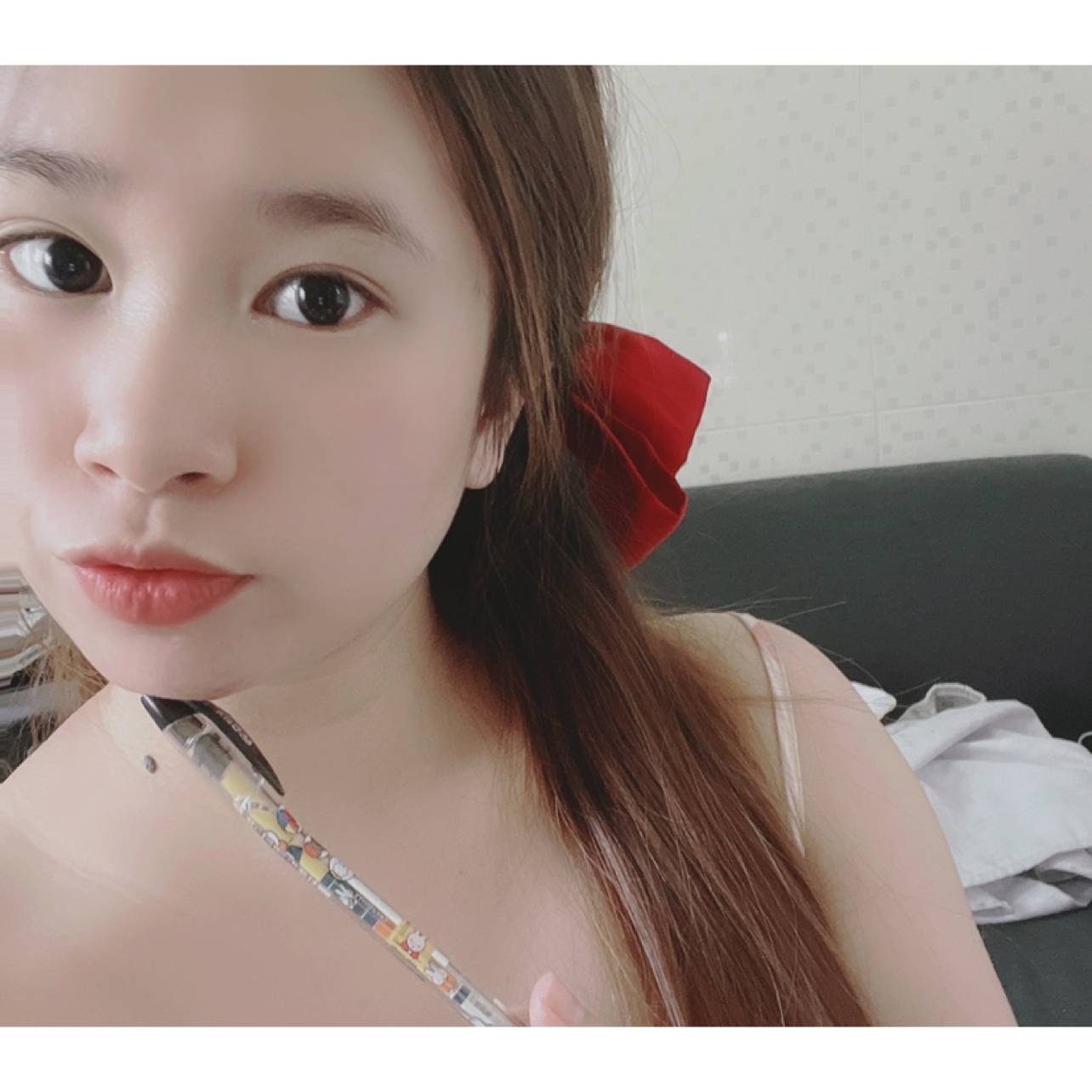 伶俐等待白羊的照片