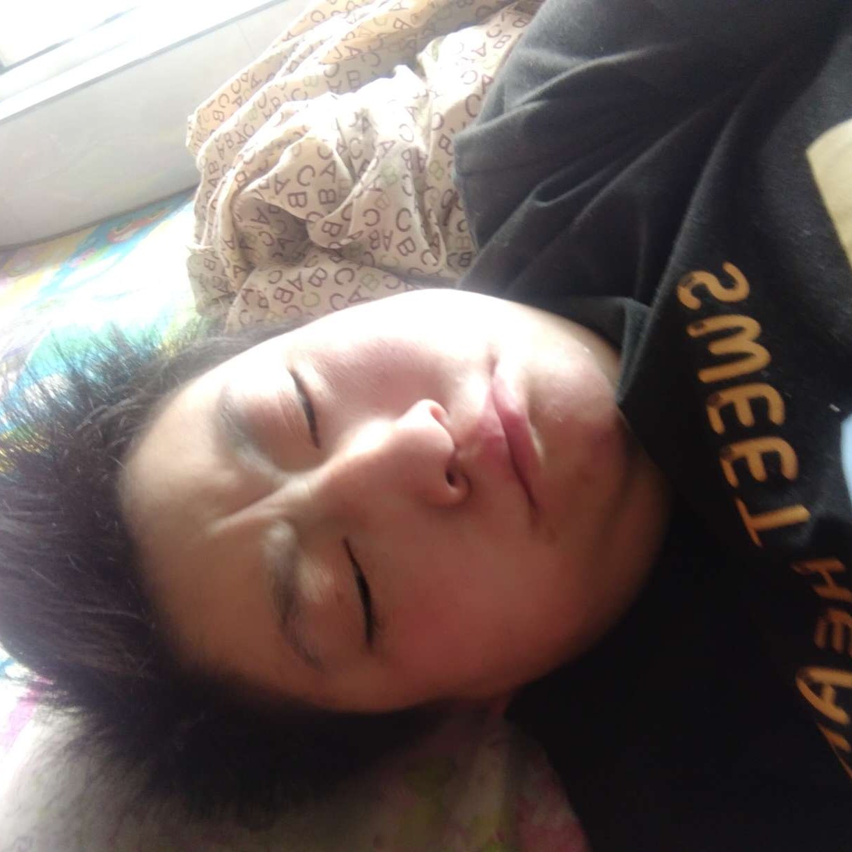 秀发倾心孝顺的照片