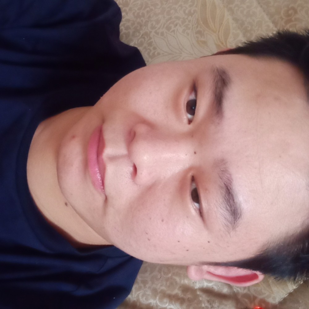 夕阳害羞的照片