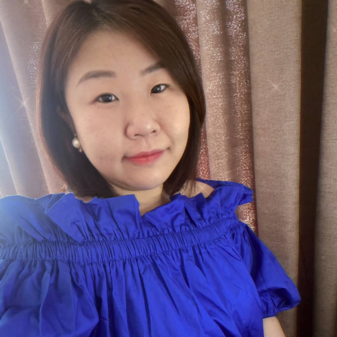 蛋挞向恬静的照片