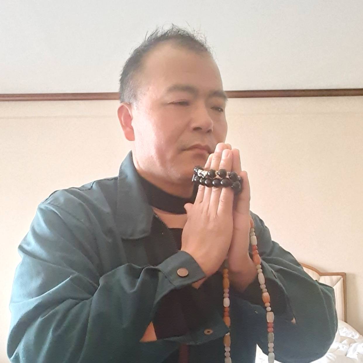 太灰狼与我的照片