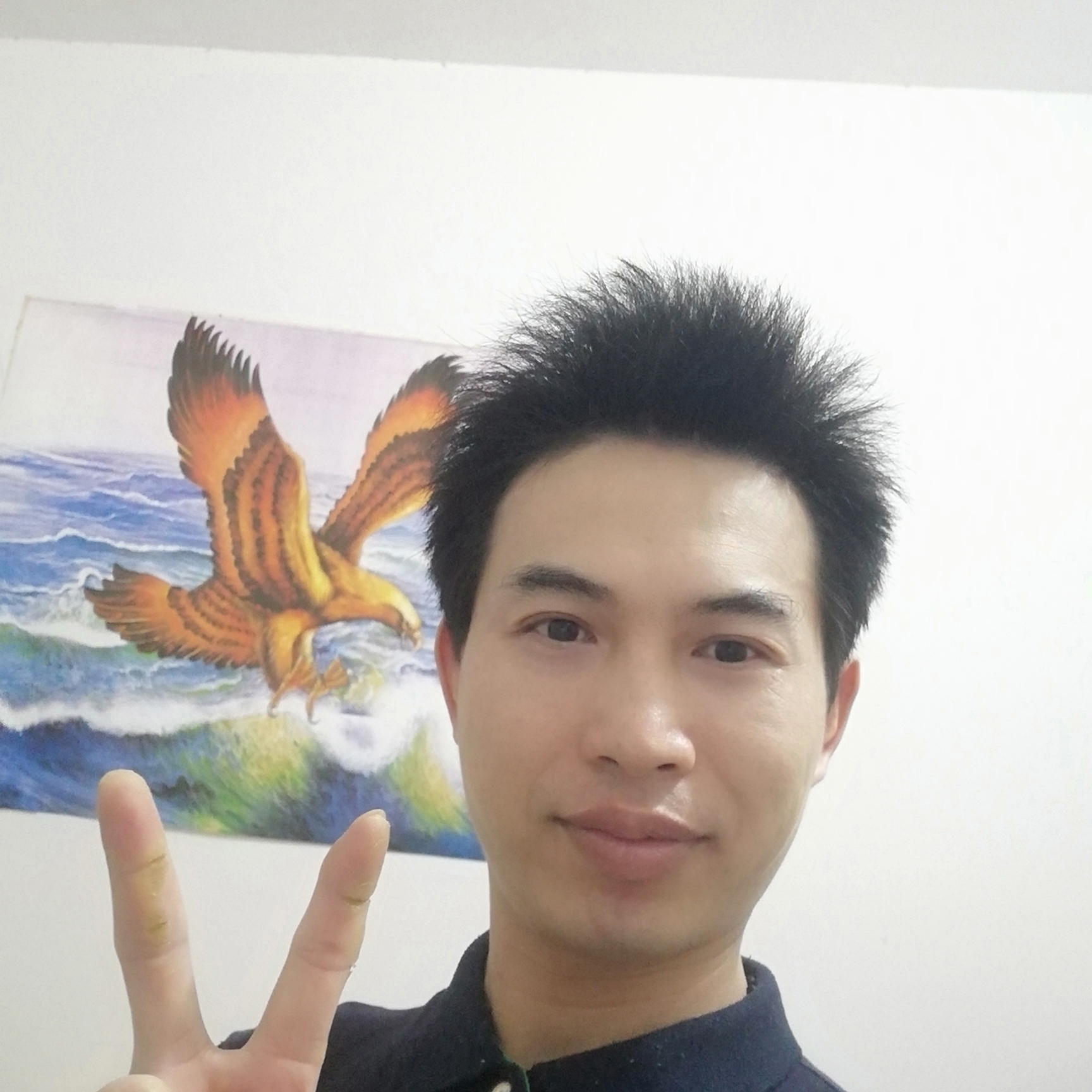 天亮的晚安的照片