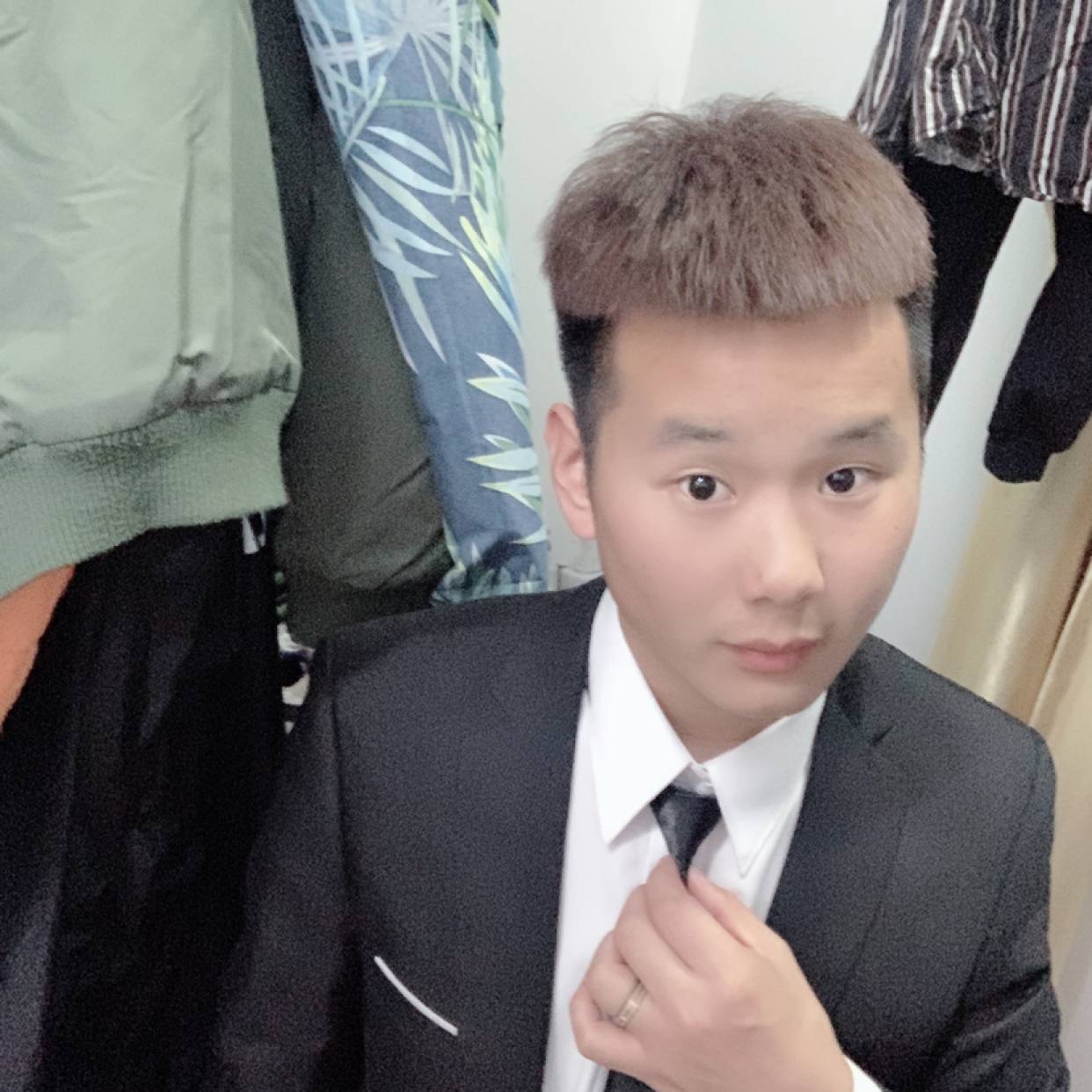 情话拿彩色的照片