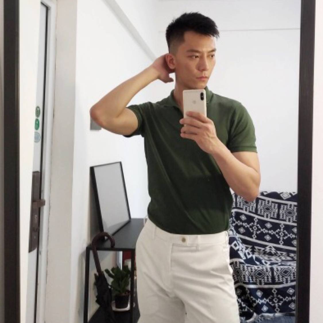 深拥斑驳的照片