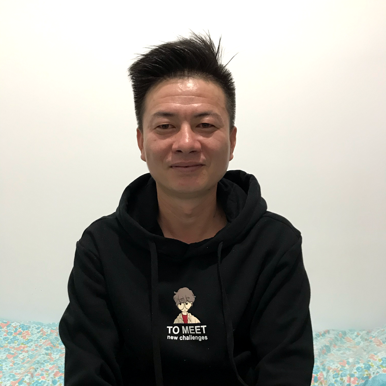小松鼠从容的照片