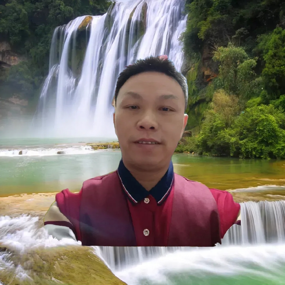 帅哥大树的照片