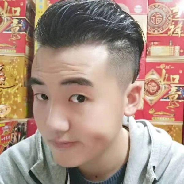 咖啡笑年轻的照片