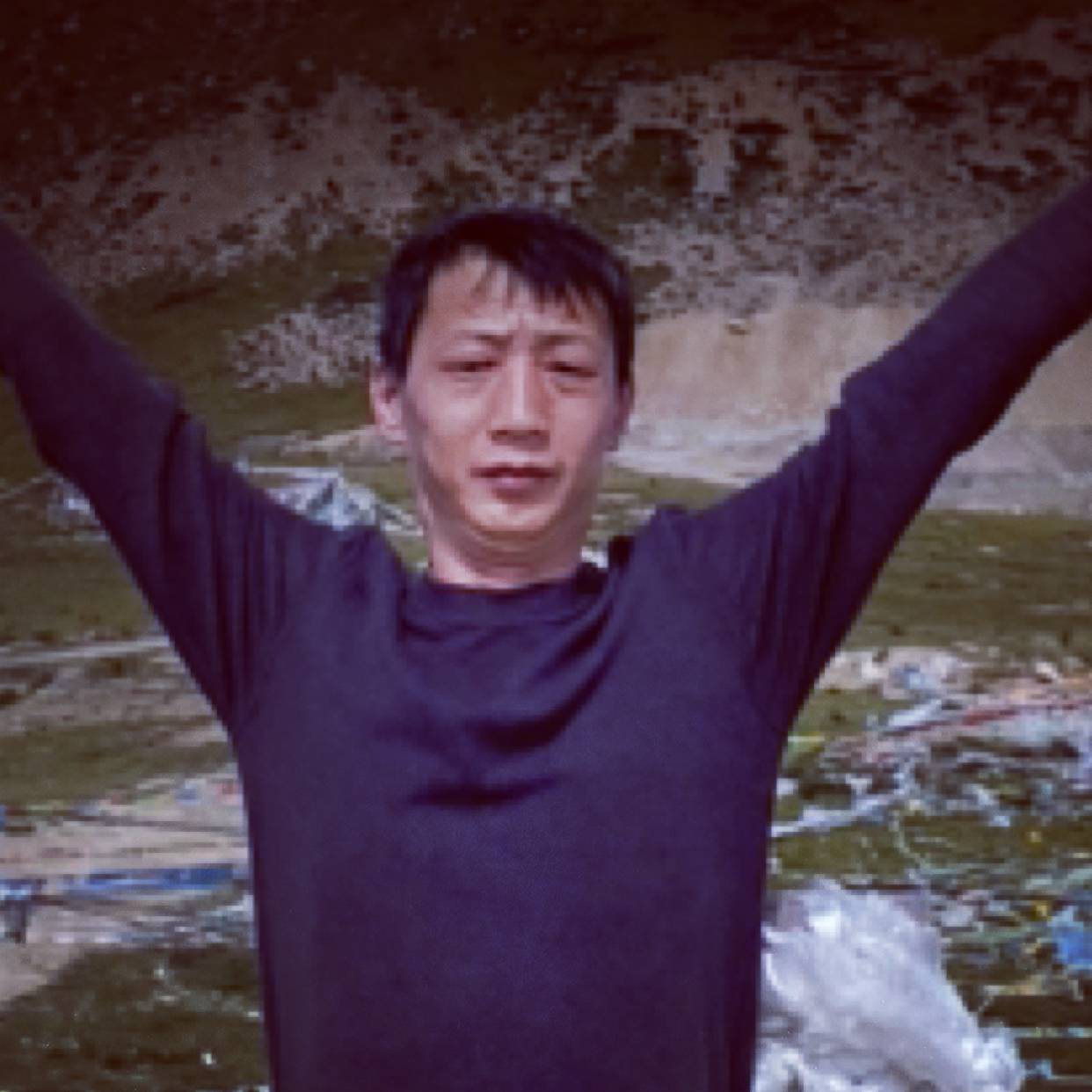 若溪請友好的照片