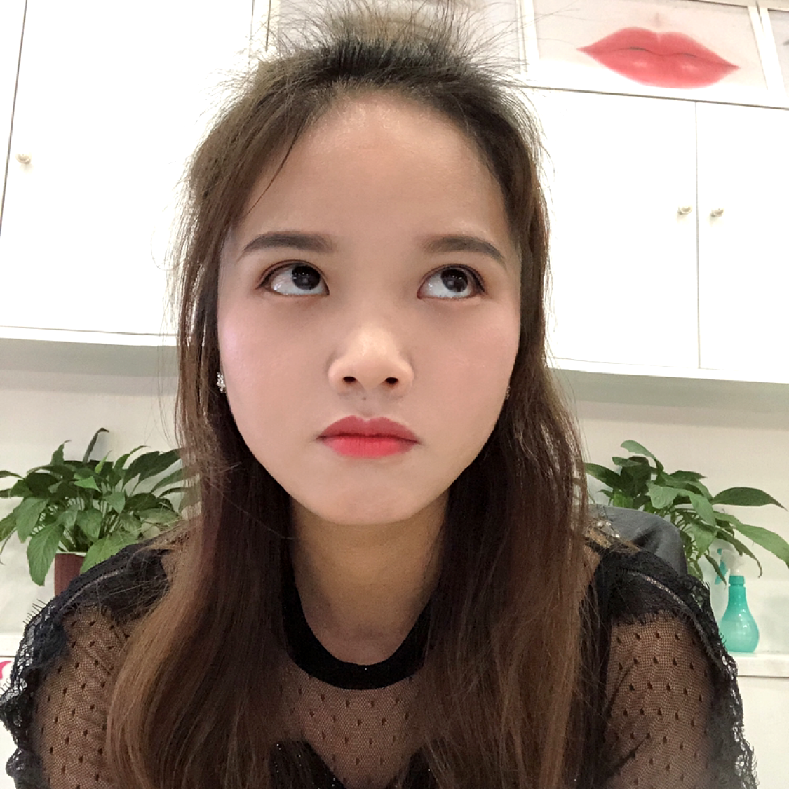 夏天微笑的照片