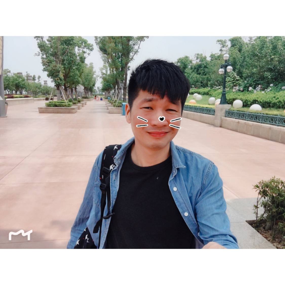 伶俐邂逅羊的照片