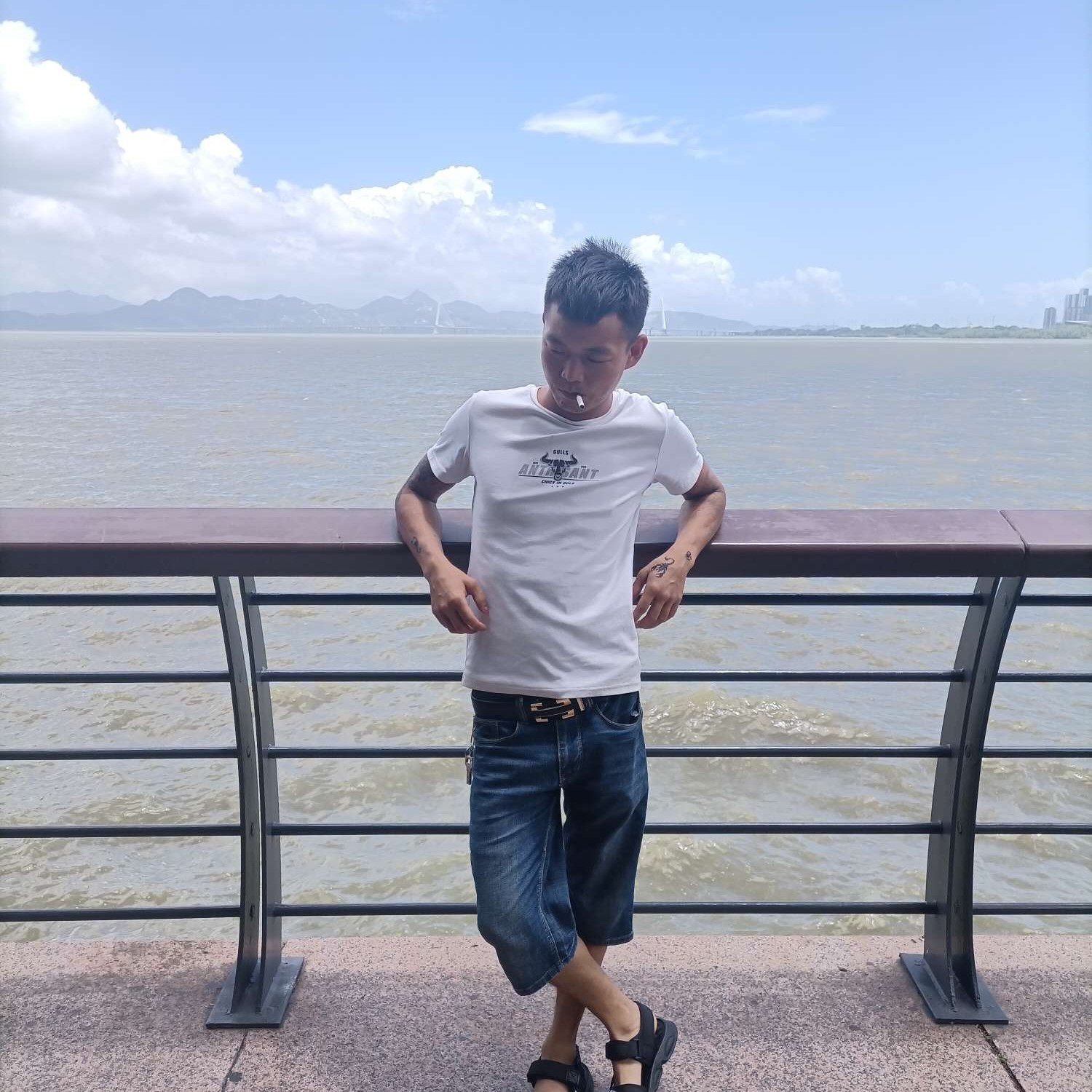 心仪的他，的照片
