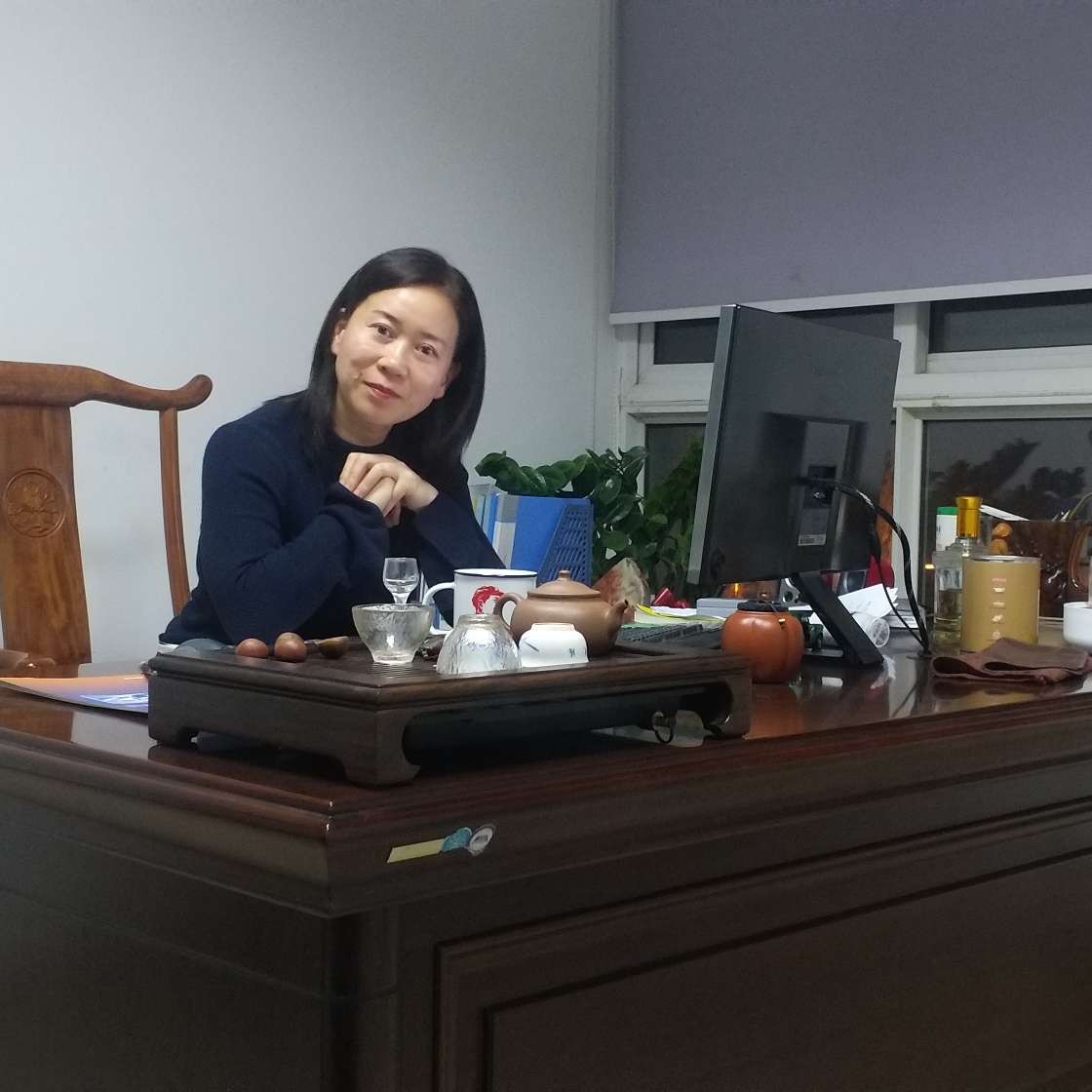 山里妹子的照片