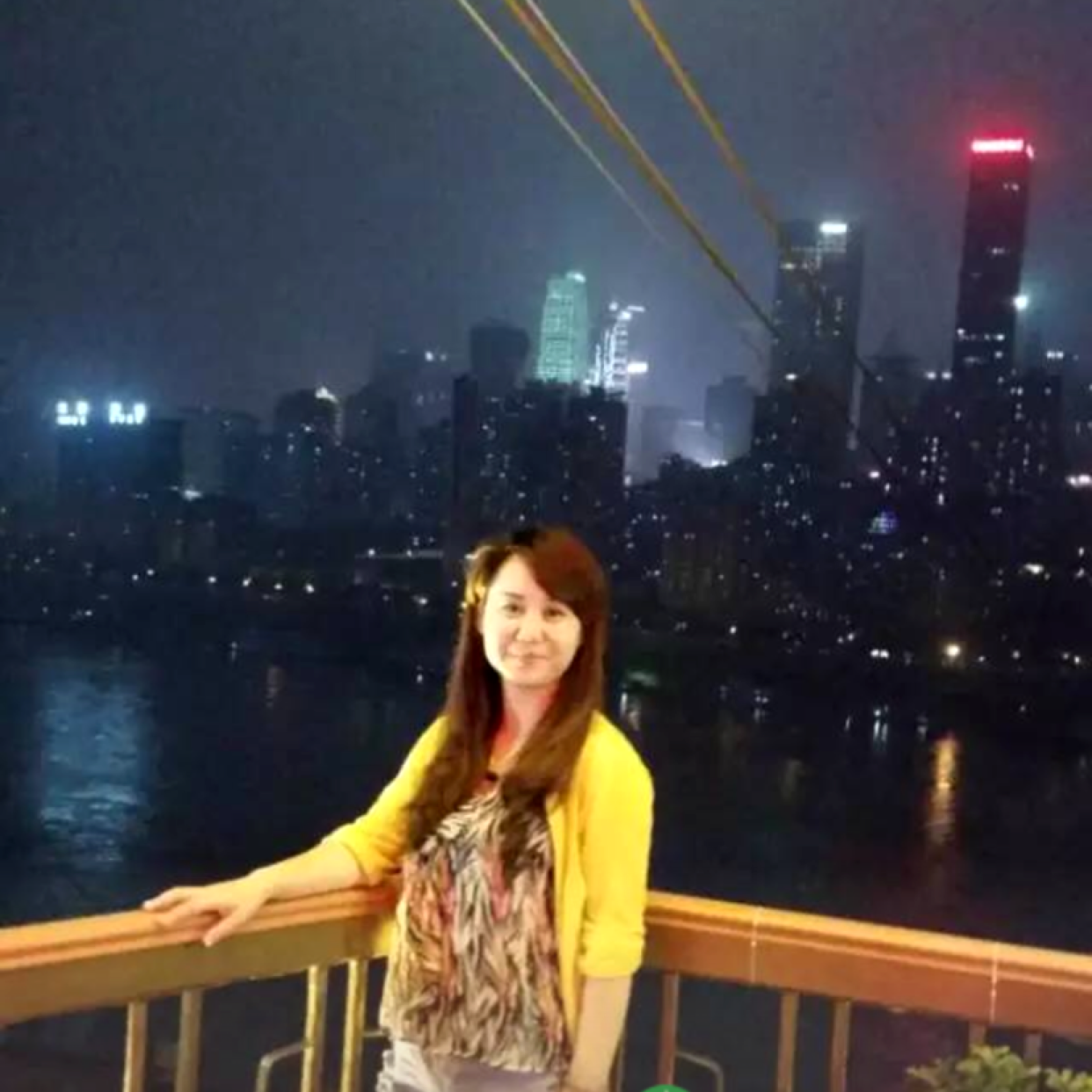 雨后彩虹的照片