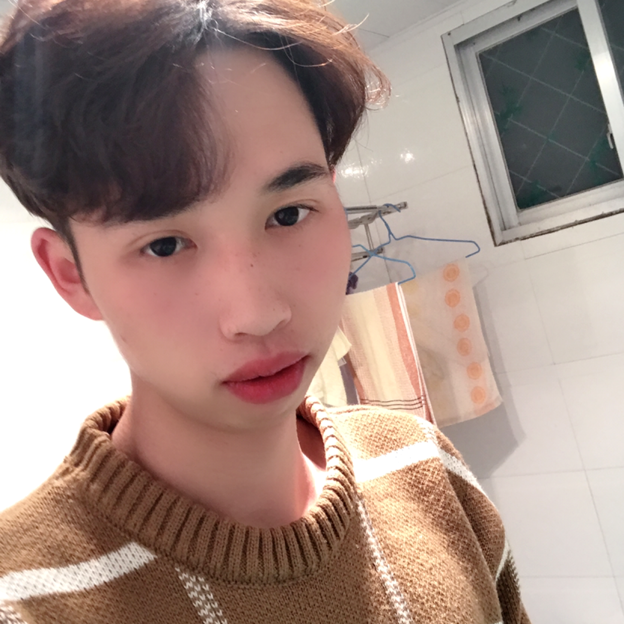 枕头浅吻内向的照片