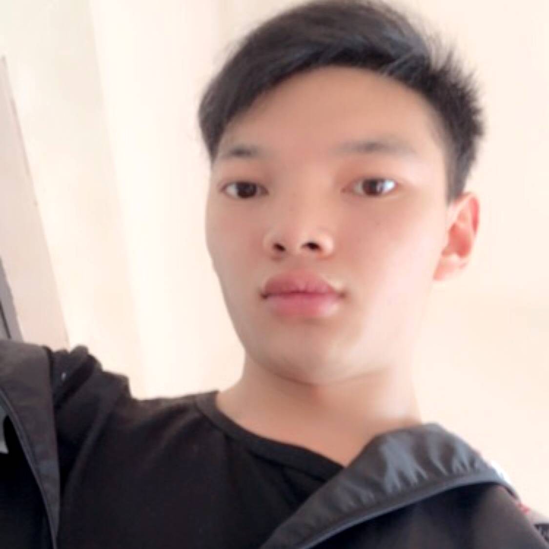 牵玉米的照片