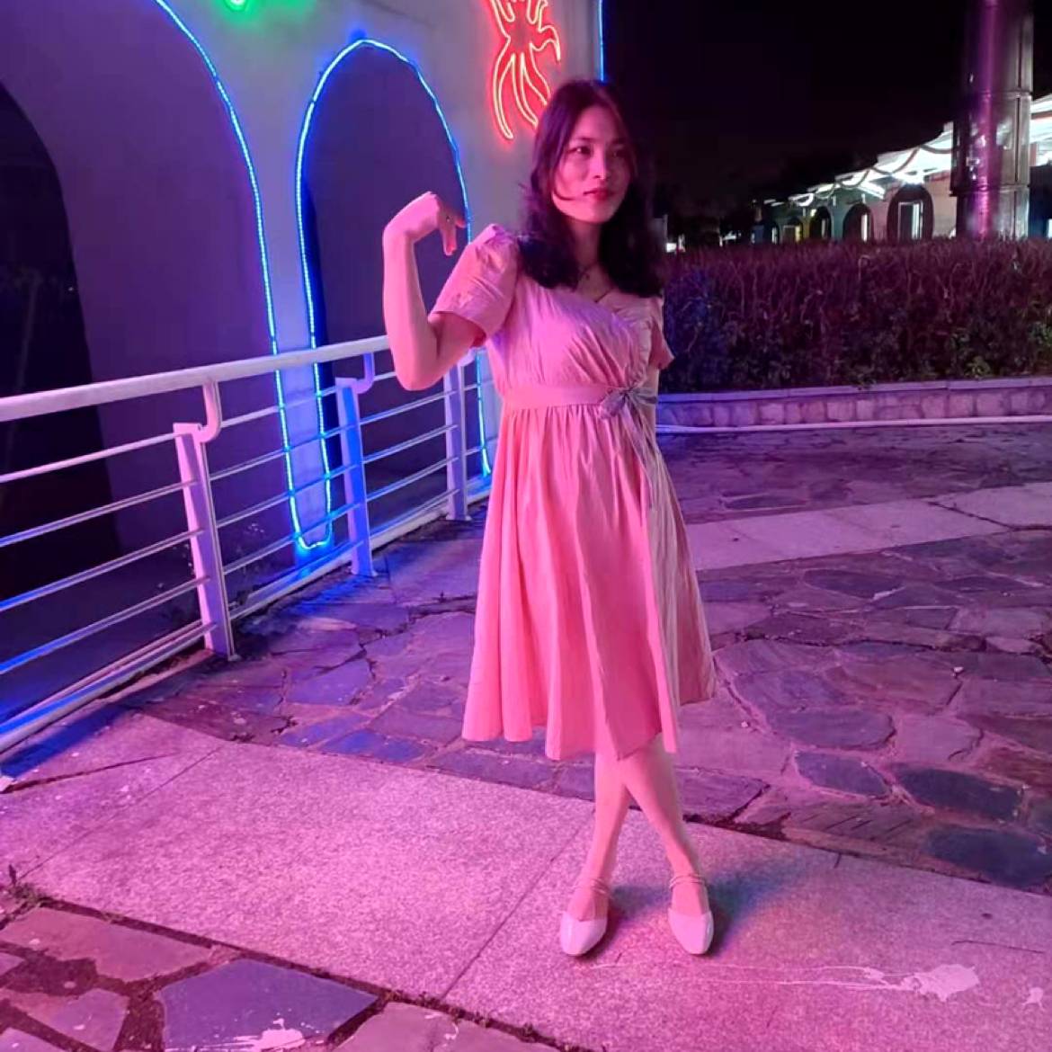 欣慰邂逅飞机的照片