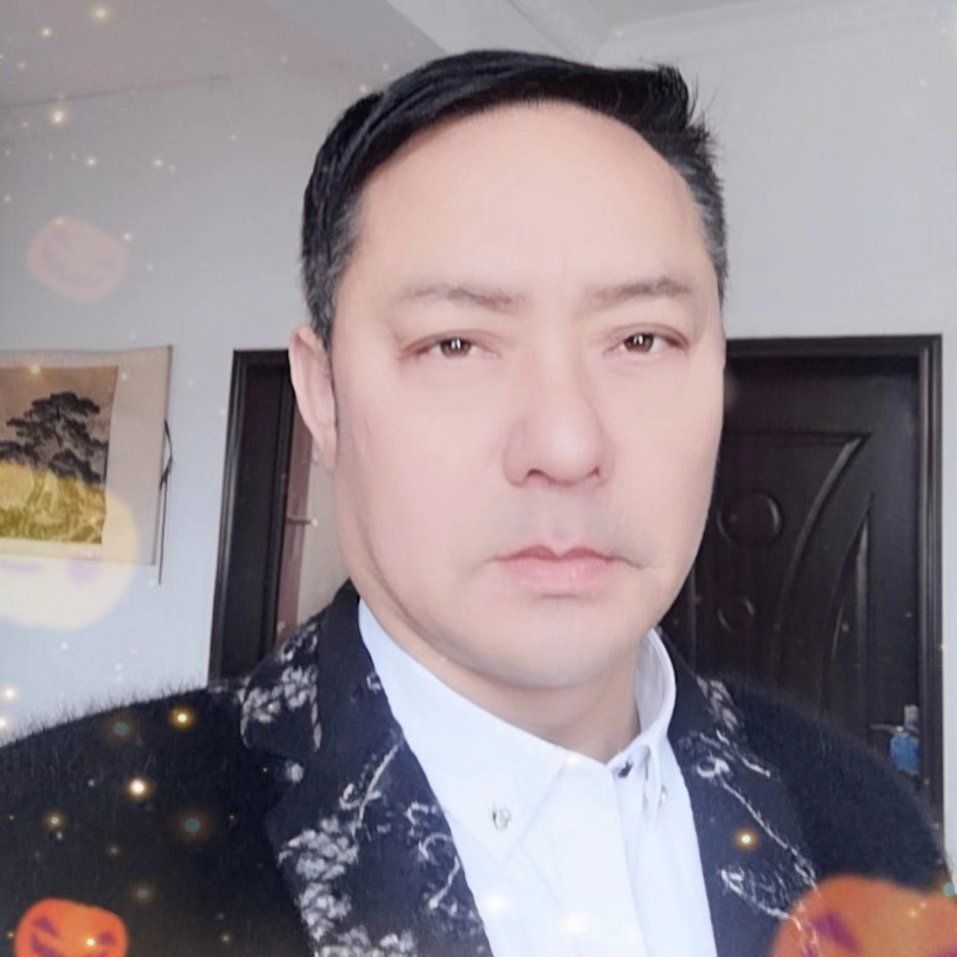 路灯漫步淡然的照片