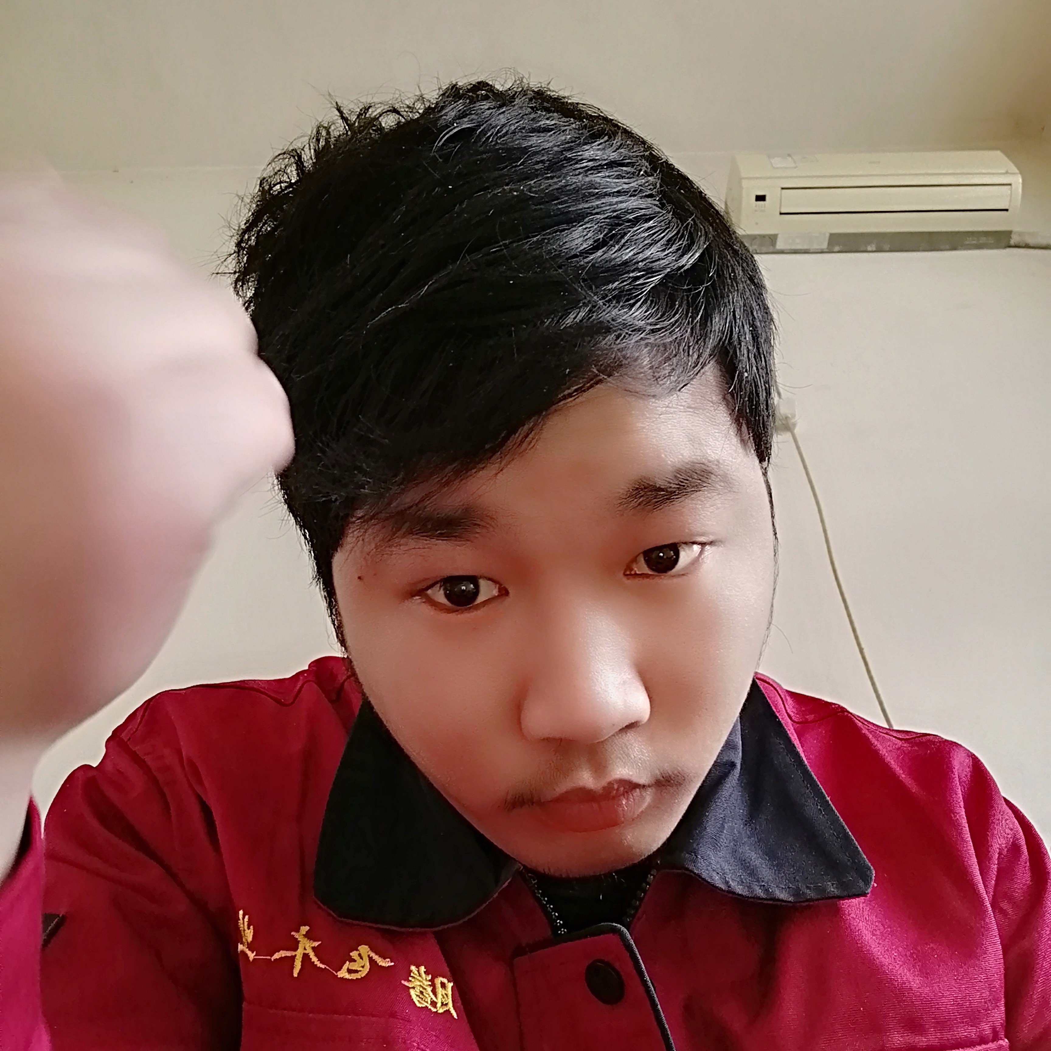 正直蹙眉冬耀的照片