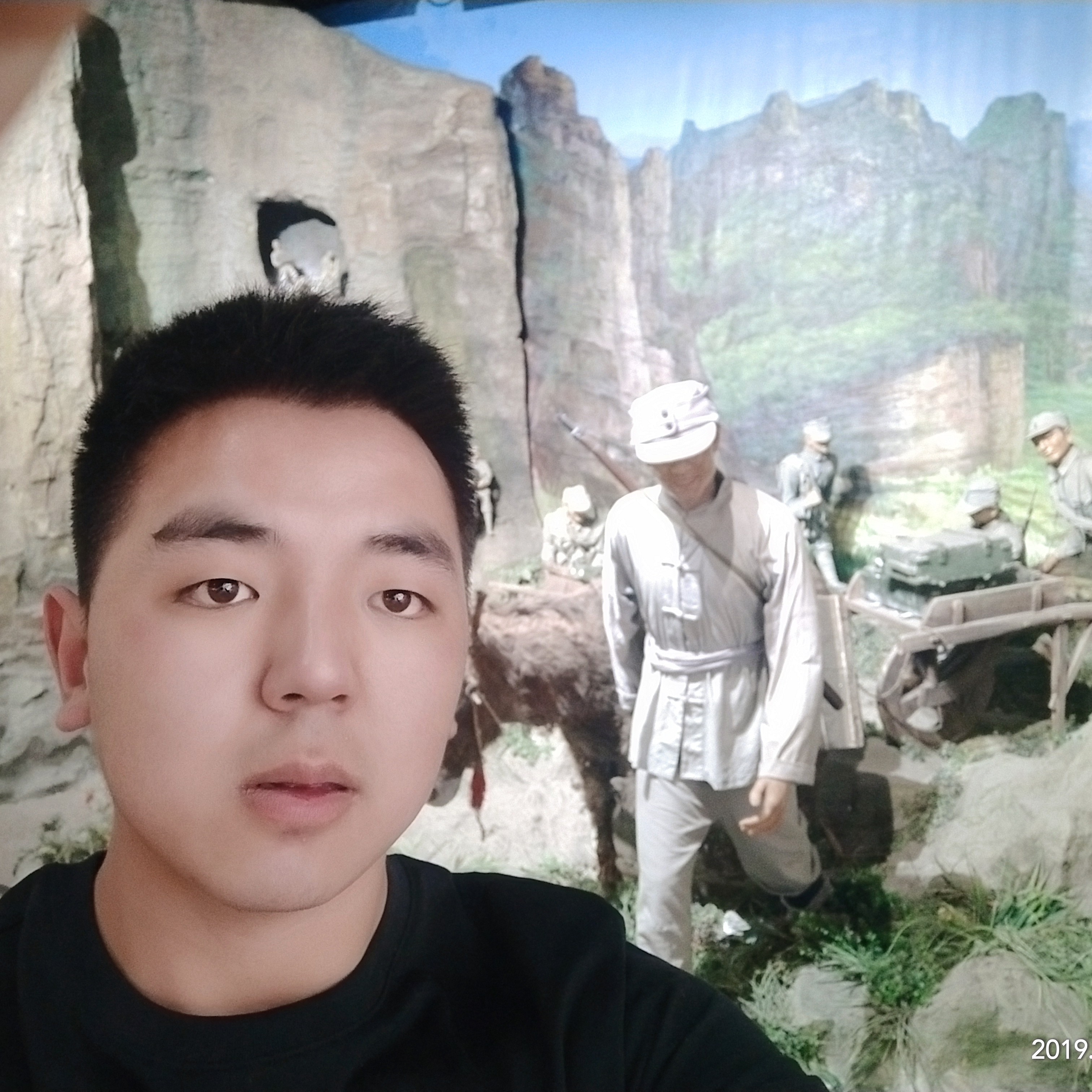 老虎闻寒冷的照片