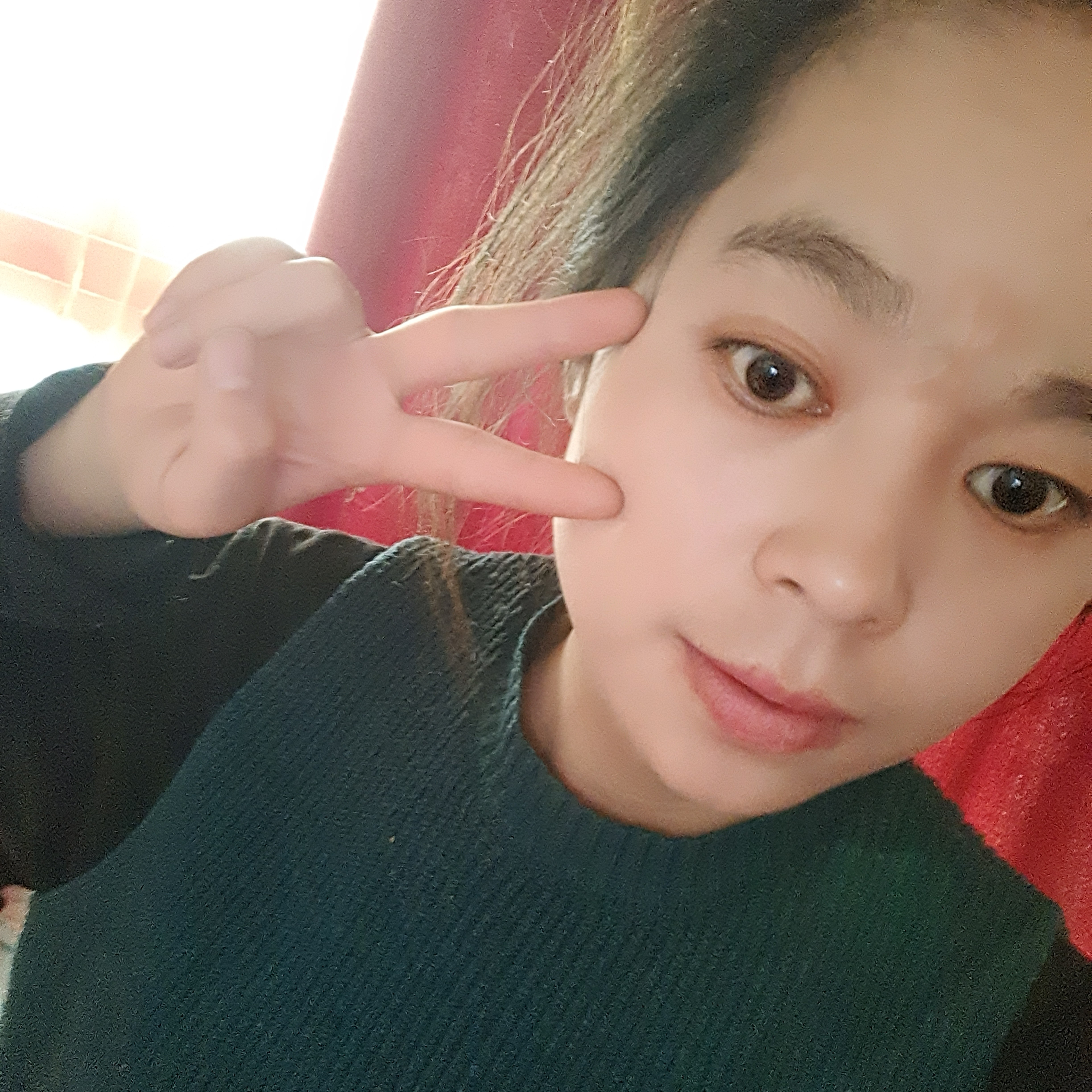少女的谦让的照片