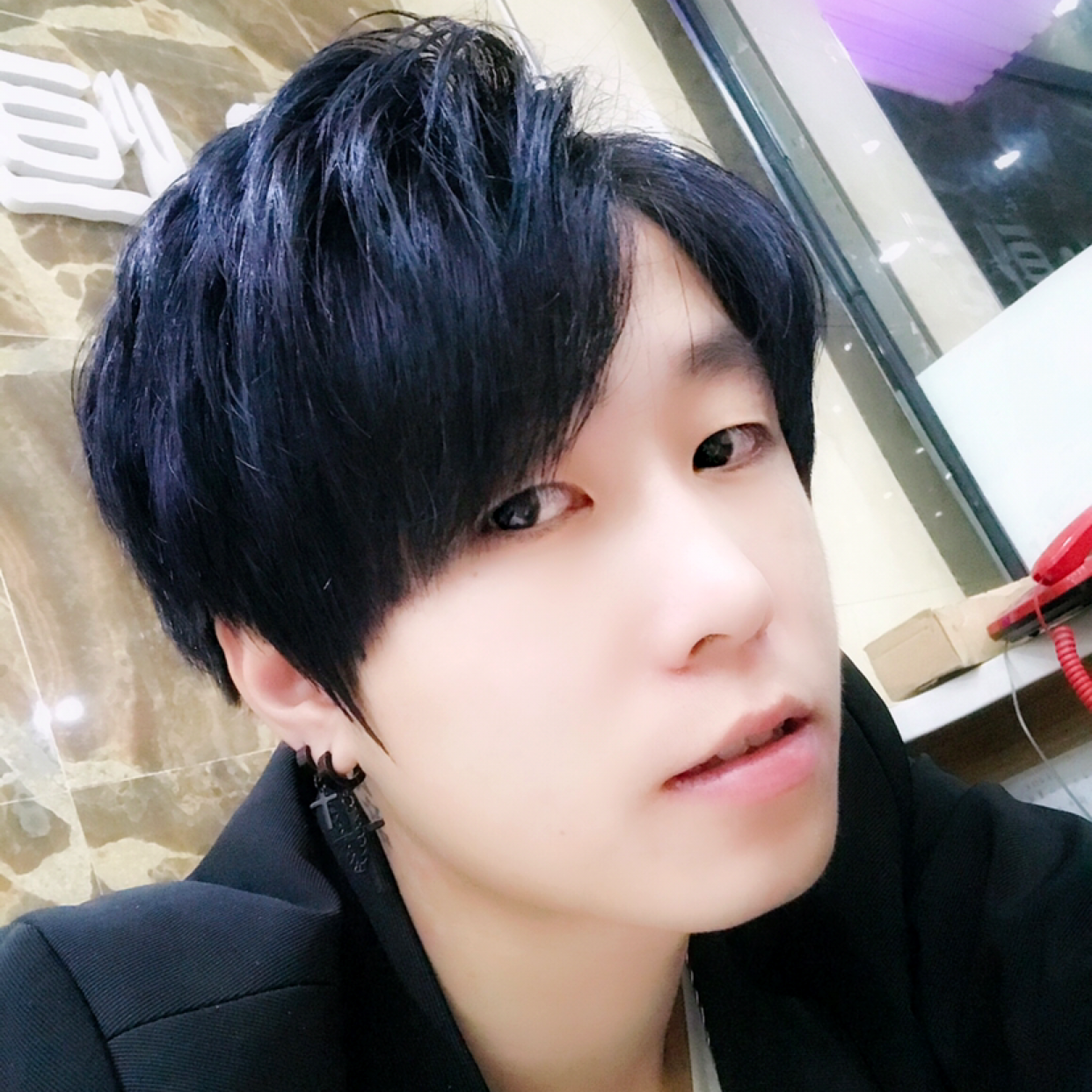 细心长颈鹿...的照片