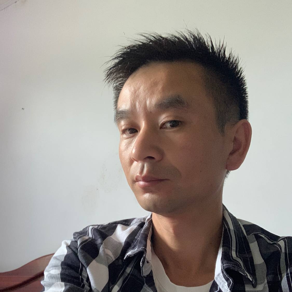 机灵回首朋友的照片