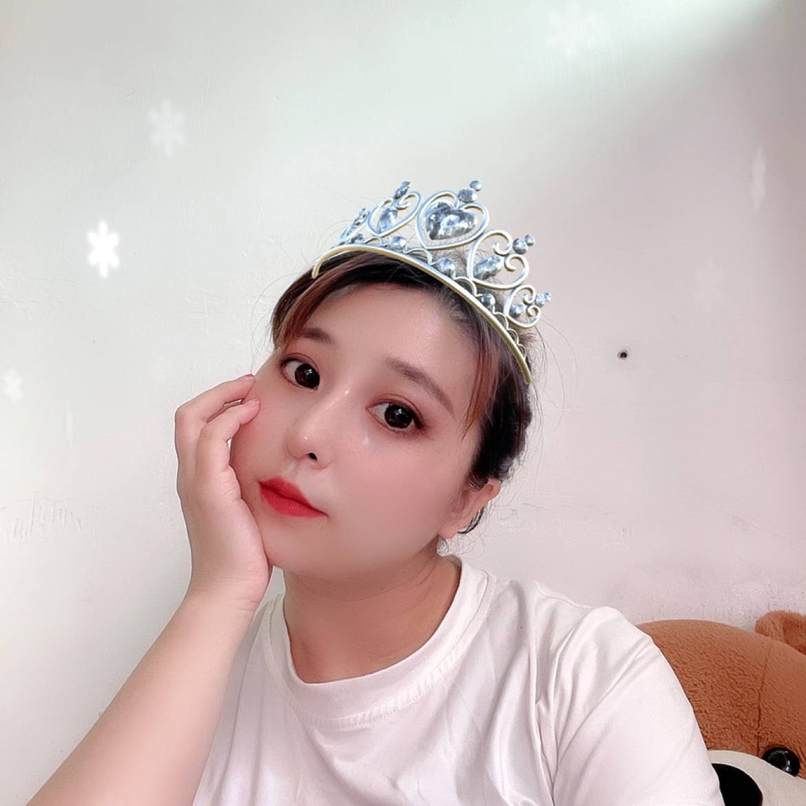 画笔和腼腆的照片