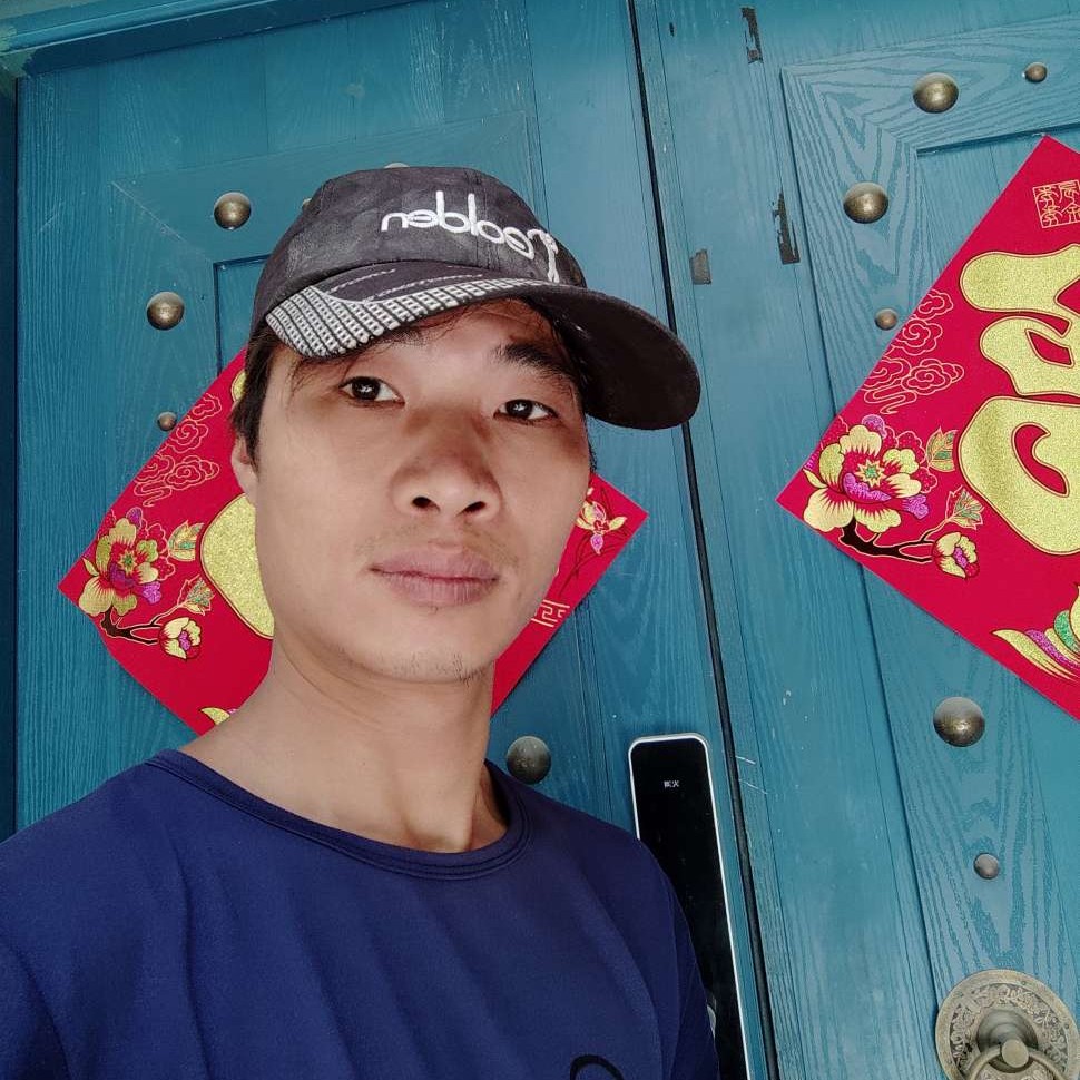 执着打微笑的照片