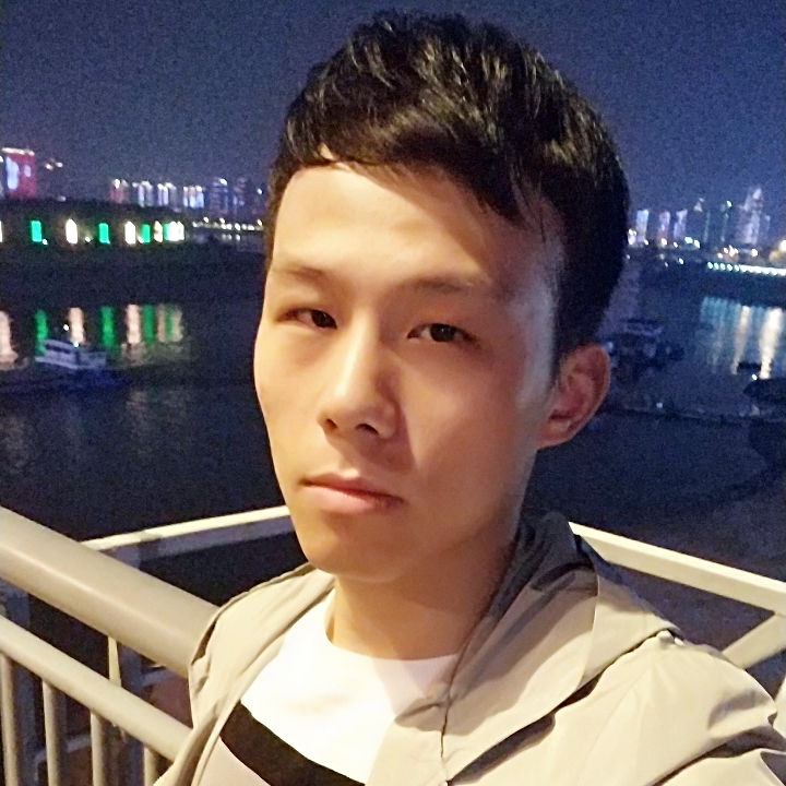 身后的我的照片