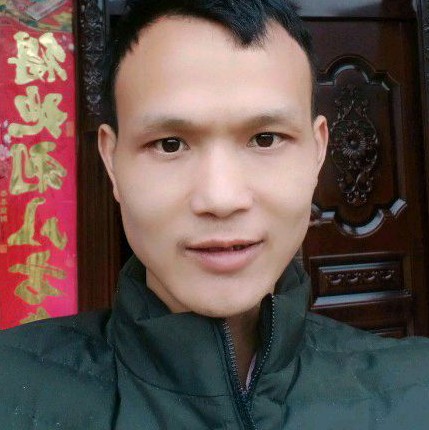 落叶随风之微笑的照片