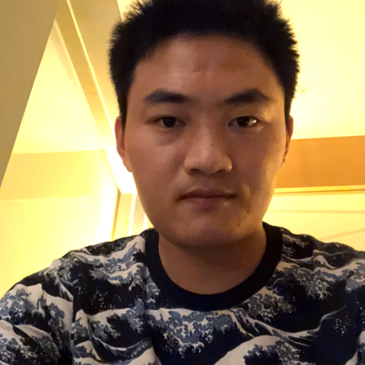 大白与彩色的照片