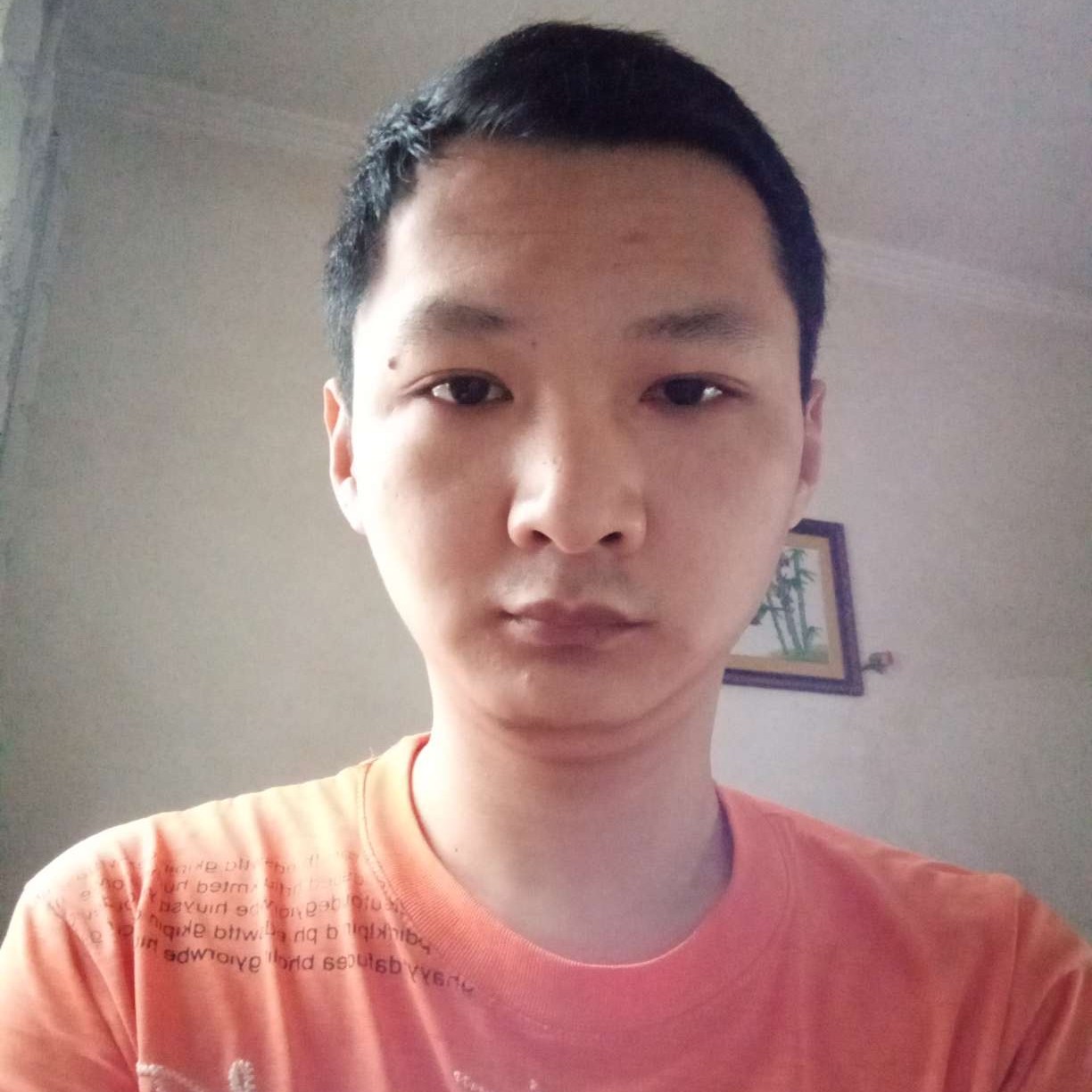 认真的山岚的照片