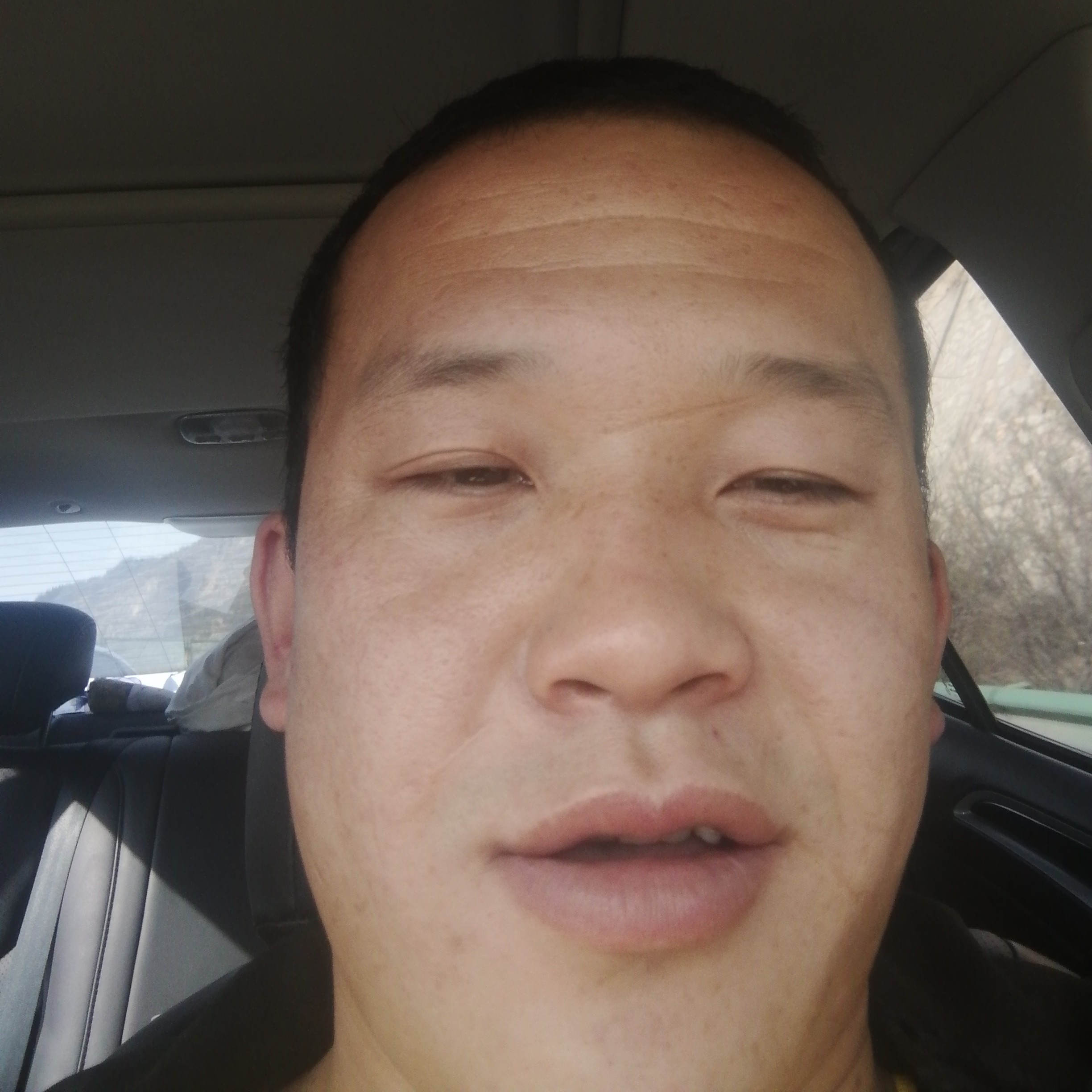 感动等待自行车的照片