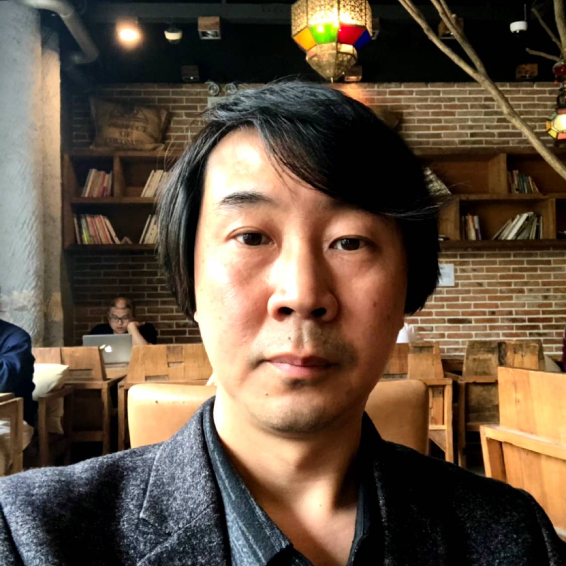 蓝色末班车的照片