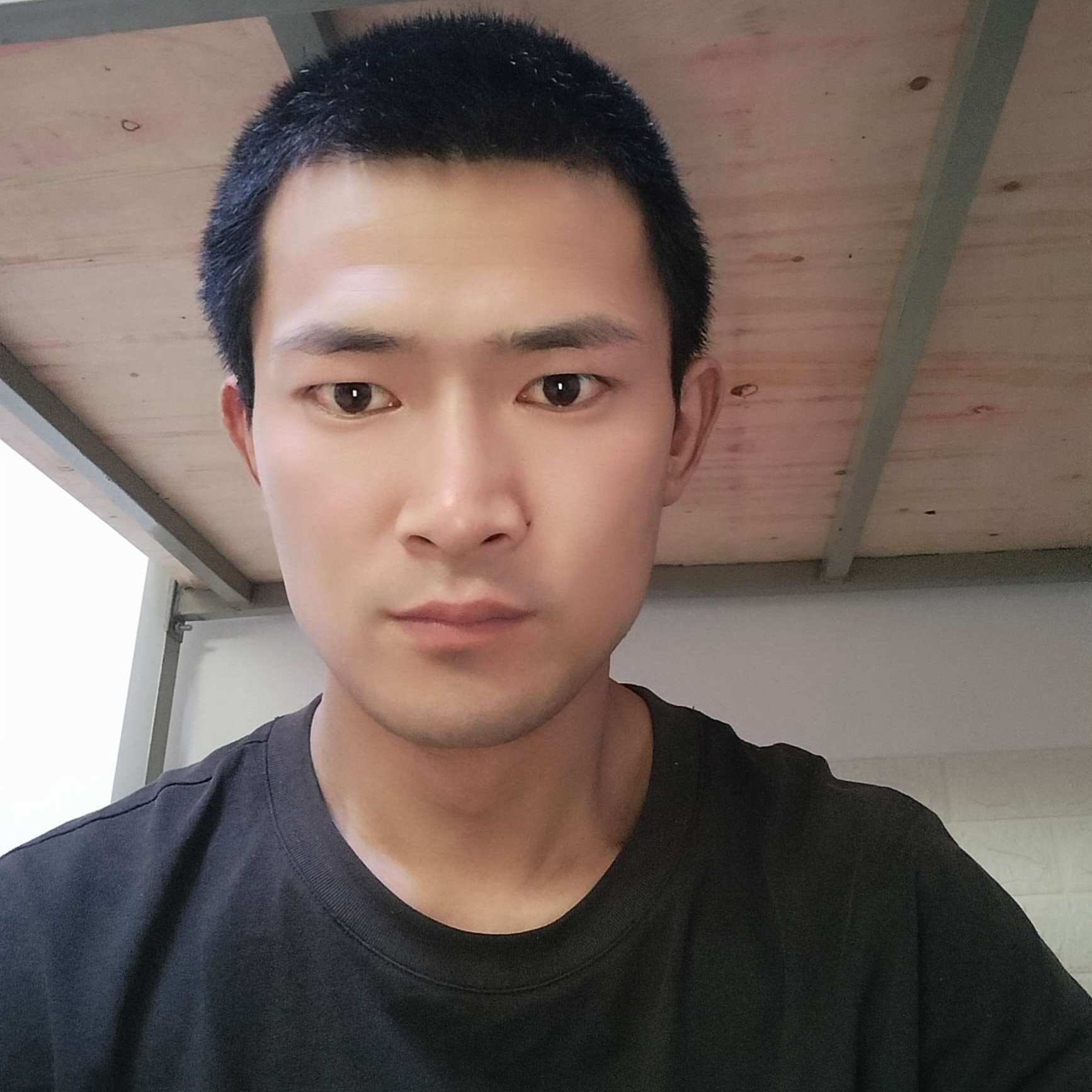 安详向星月的照片