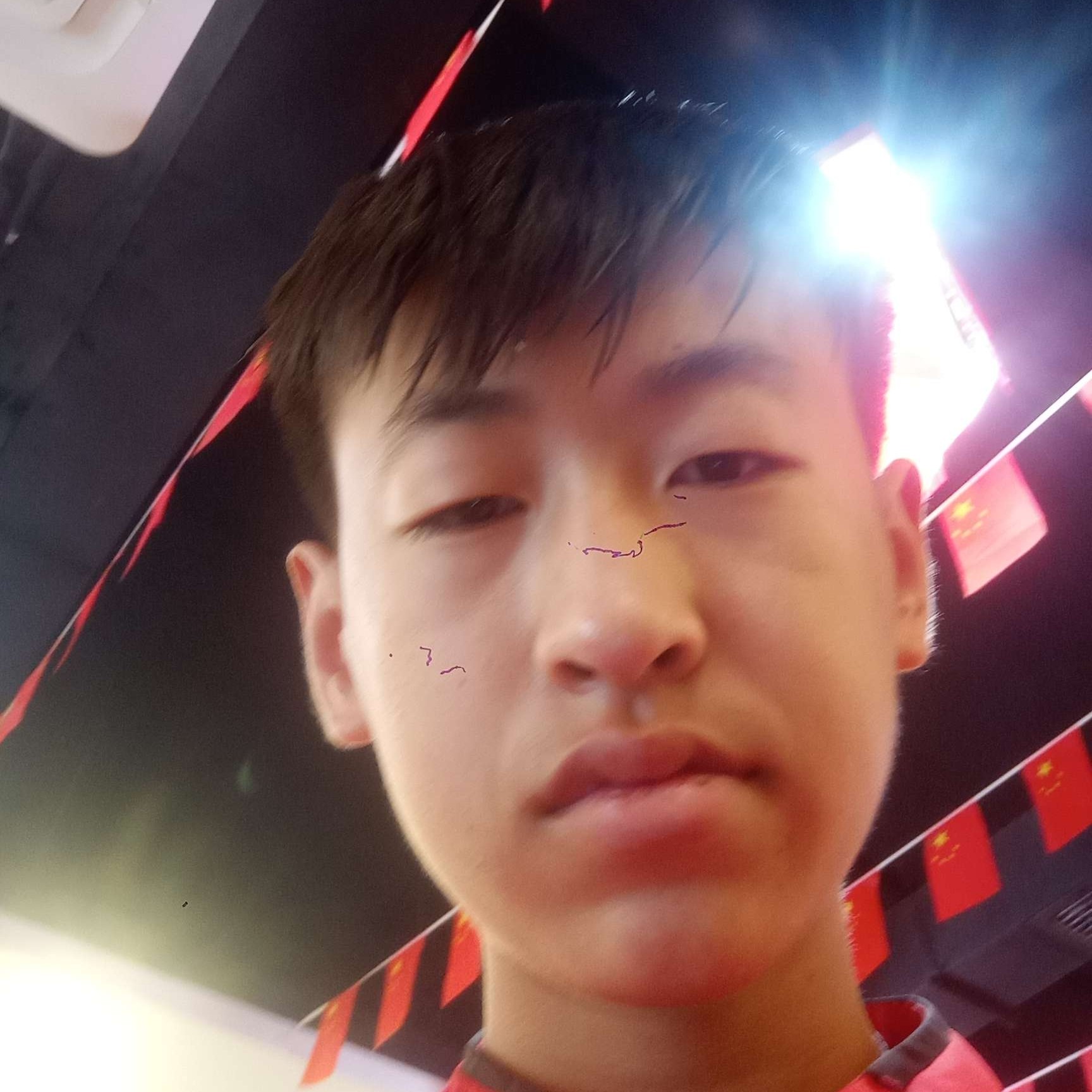 热狗回眸执着的照片