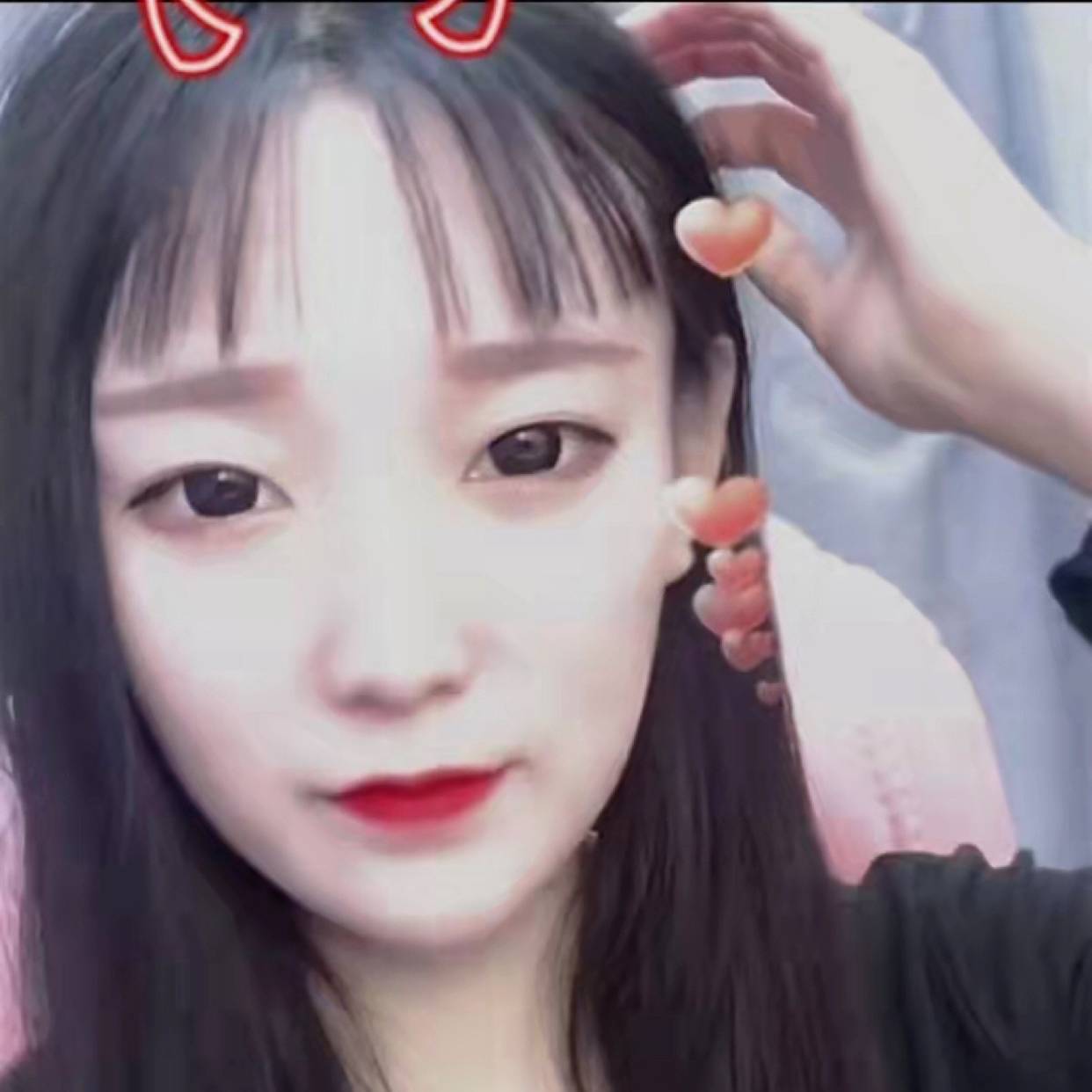 小白菜挽手美丽的照片