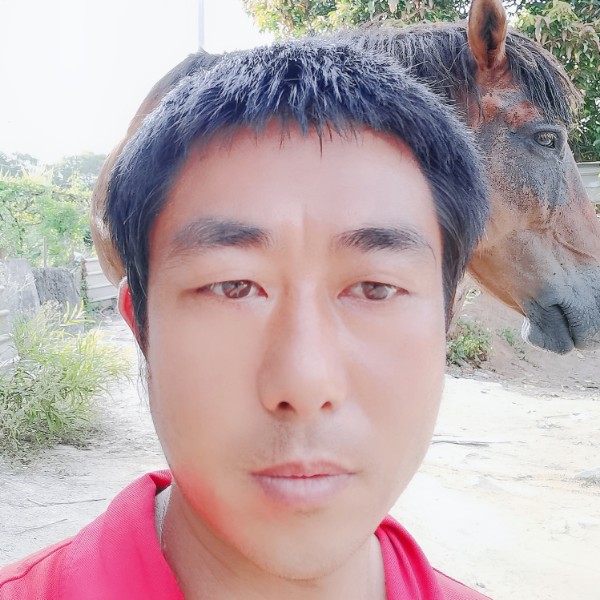 小伙迎花痴的照片