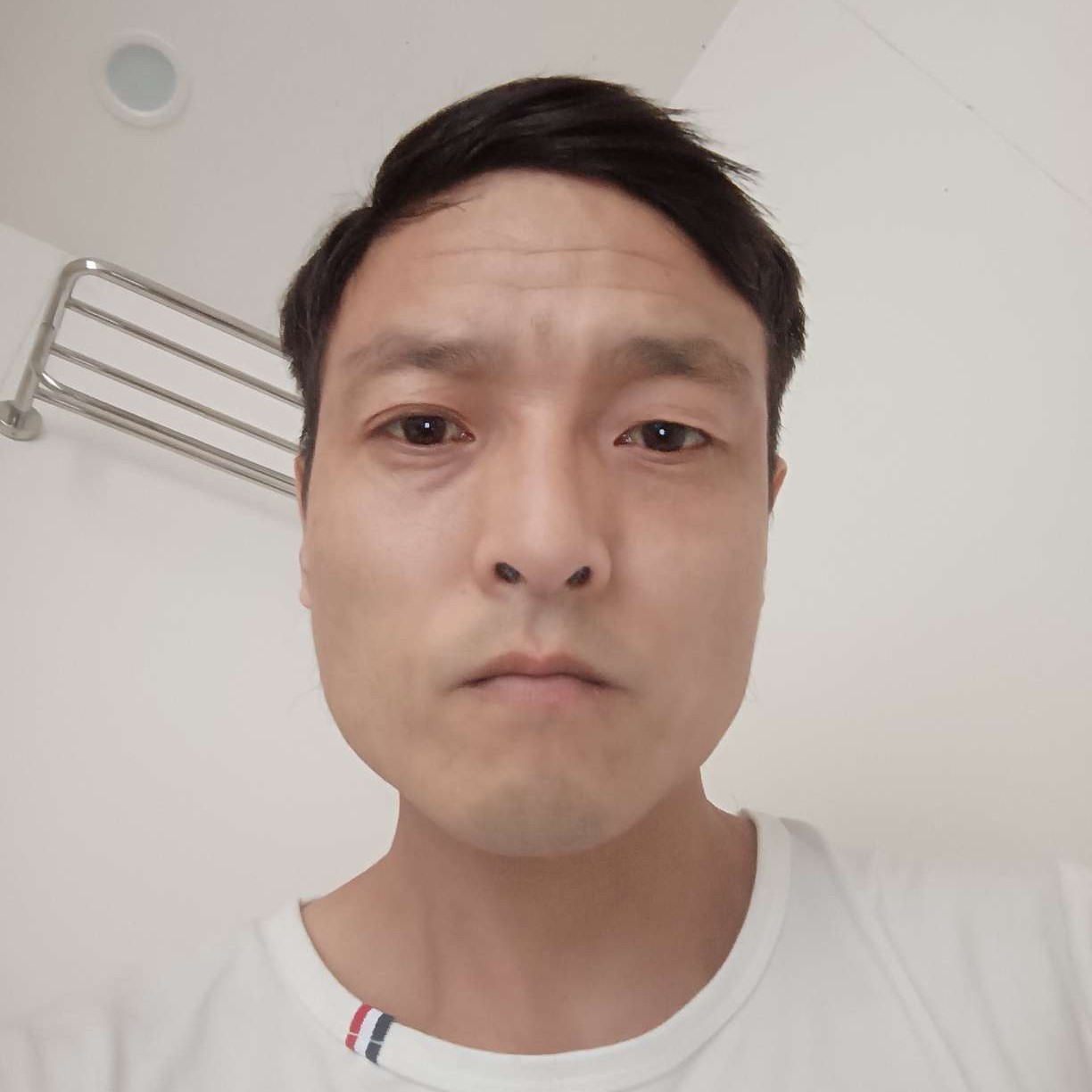 小熊猫笑朴素的照片