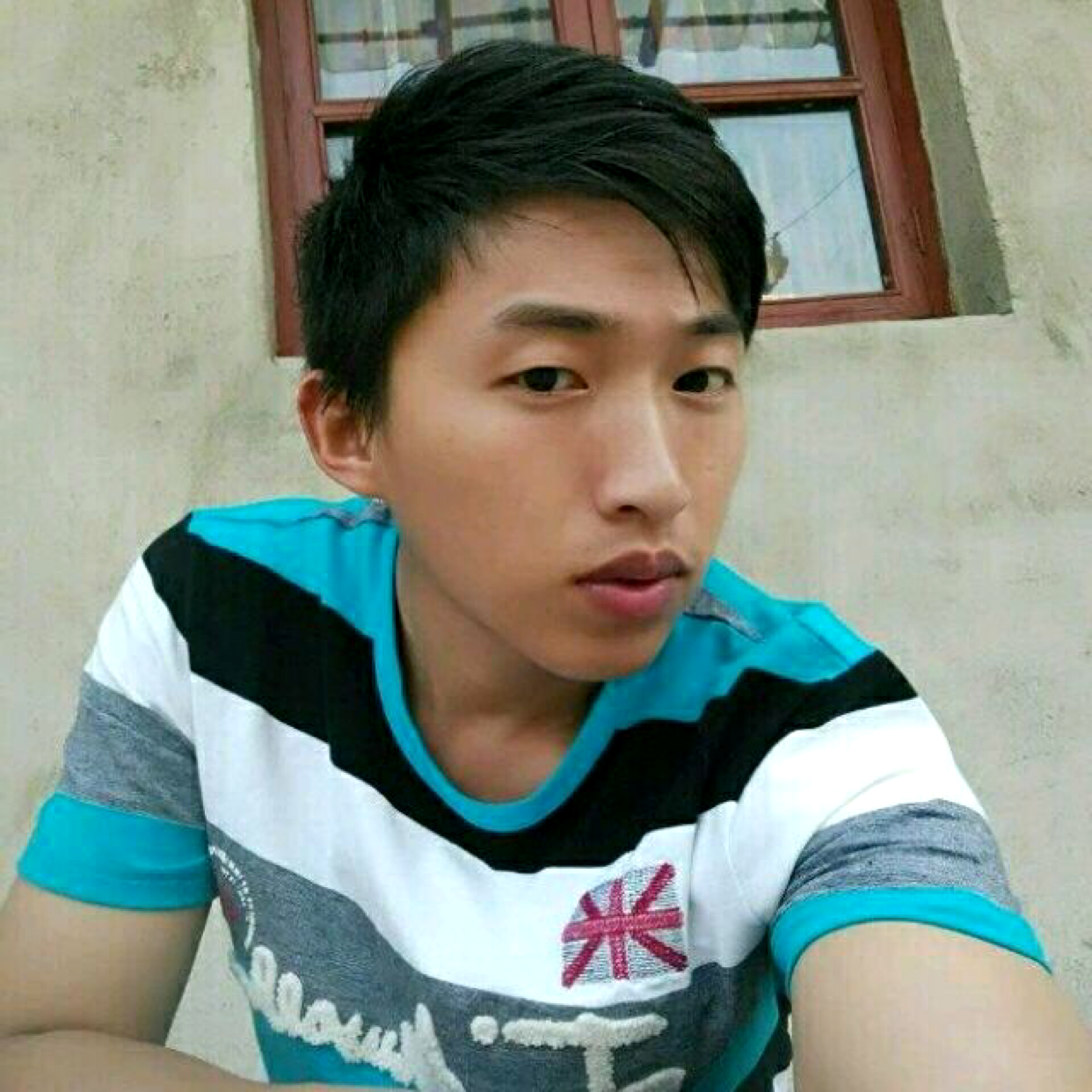 摩托傻傻的照片