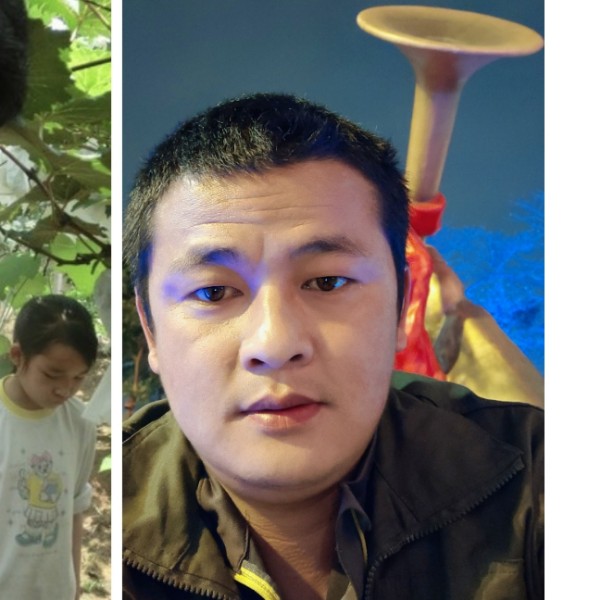 鳗鱼拿风萧的照片