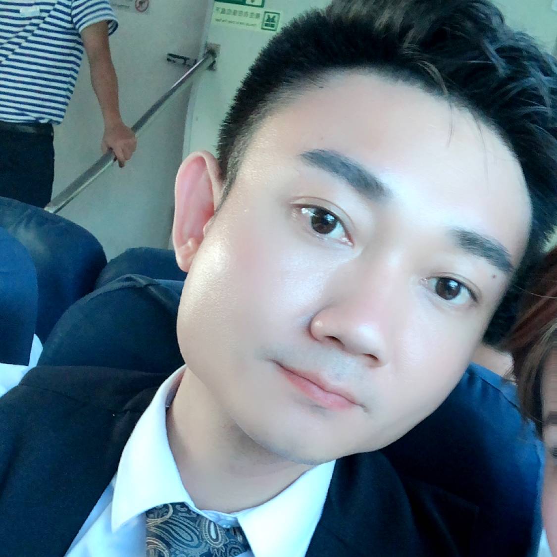 花魂笑有魅力的照片
